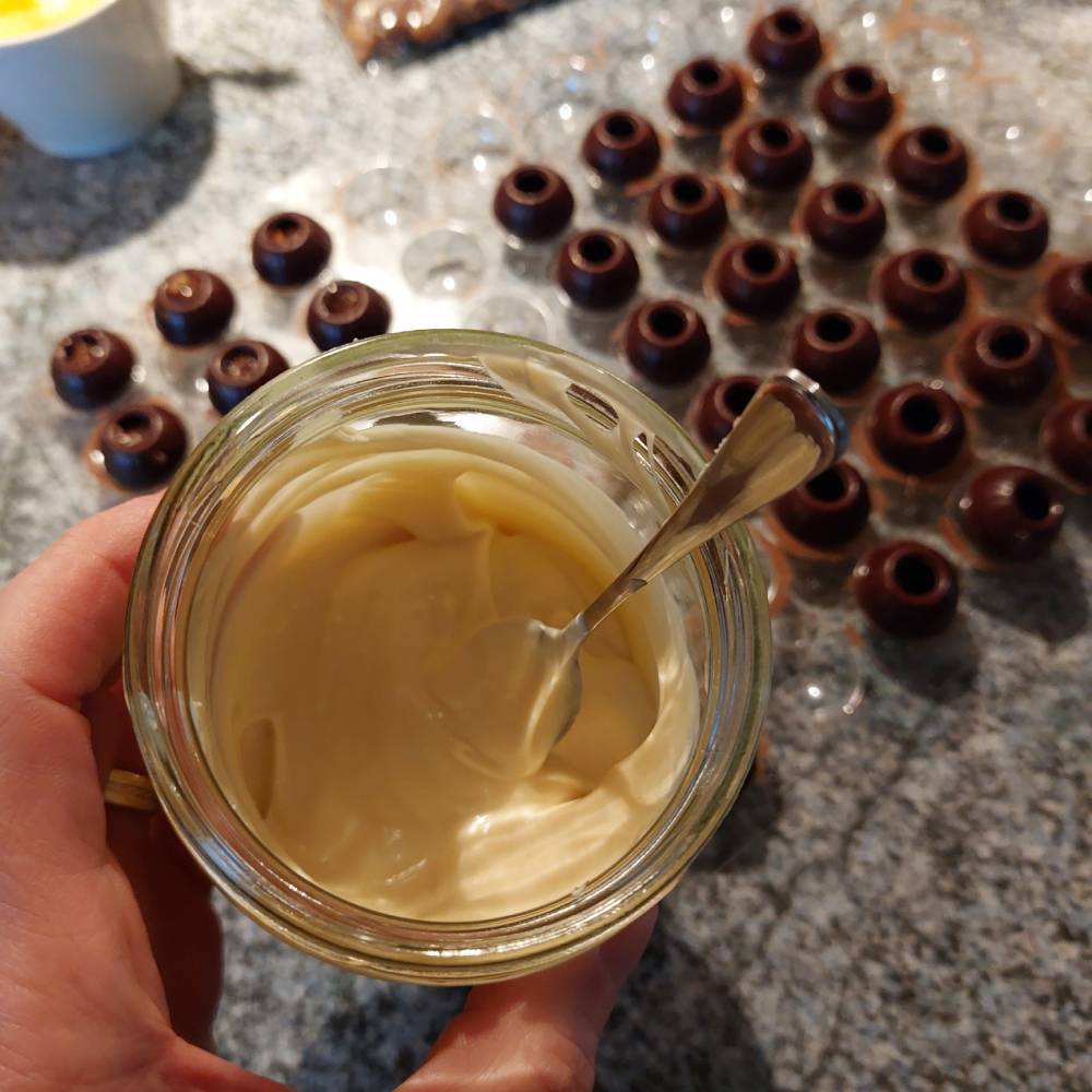 chocoalte truffle filling